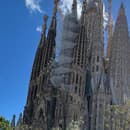 Bazilika Sagrada Familia je zvečnená v rodinnom albume.