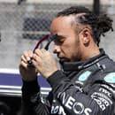 Britský pilot F1 Lewis Hamilton.