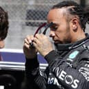 Britský pilot F1 Lewis Hamilton.