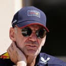 Slávny konštruktér Adrian Newey.