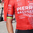 Peter Sagan sa ukázal vo farbách nového tímu Pierre Baguette.