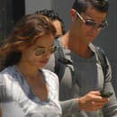 Cristiano Ronaldo a Irina Shayk. 