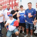 Bývali exfarmár Miloš Ferleťák vo fanzóne v Ostrave pred zápasom Slovensko – Francúzsko.