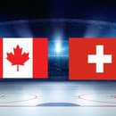 Online zo zápasu Kanada - Švajčiarsko.
