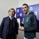 Bývalý skvelý futbalista Pavel Nedvěd zložil Ronaldovi poklonu.