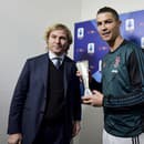 Bývalý skvelý futbalista Pavel Nedvěd zložil Ronaldovi poklonu.