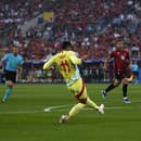 Španielsko porazilo tím Albánska najtesnejším rozdielom 0:1.