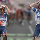 Dramatický finiš prvej etapy Tour de France: Pelotón prekvapili dvaja tímoví kolegovia