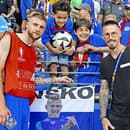 Milan Škriniar a Marek Hamšík spoločne so synmi jeho sestry Mišky.