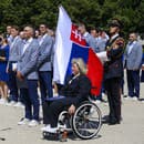 Slávnostný sľub slovenských olympionikov a paralympionikov do rúk prezidenta SR.