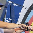 Na snímke slovenská lukostreľkyňa Denisa Baránková počas kvalifikácie olympijského luku žien na XXXIII. letných olympijských hier v Paríži.