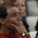 Španielsky tenista Rafael Nadal počas žrebu na olympijskom turnaji v Paríži.