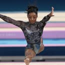 Americká gymnastka Simone Bilesová.