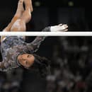 Americká gymnastka Simone Bilesová.