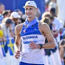 Na snímke slovenský chodec Dominik Černý na trati počas chôdze mužov na 20 km.