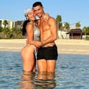 Georgina a Cristiano Ronaldo. 