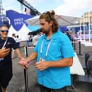 Peter Sagan bol špeciálnym hosťom pri otvorení pretekov cestnej cyklistiky na OH 2024 v Paríži.