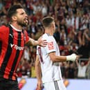 Michal Ďuriš a jeho gólová radosť. Budú sa takto Trnavčania tešiť aj proti Wisle Krakow?