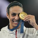 Alžírska boxerka Imane Khelifová