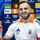 Na snímke futbalista ŠK Slovan Bratislava Tigran Barseghjan.