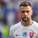 Slovenský futbalový obranca Milan Škriniar.