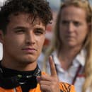 Brit Lando Norris z tímu McLaren.