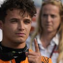 Brit Lando Norris z tímu McLaren.