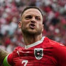 Rakúsky futbalista Marko Arnautovič.