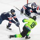 Žilina v piatom kole Tipos extraligy deklasovala Slovan Bratislava.