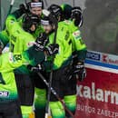 Žilina v piatom kole Tipos extraligy deklasovala Slovan Bratislava.