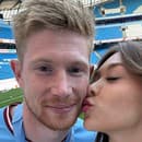 Kevin De Bruyne a manželka Michele.