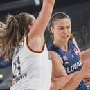 Slovenská basketbalistka Barbora Wrzesiński.