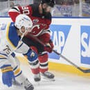 Na snímke slovenský hokejista Tomáš Tatar v drese New Jersey Devils.