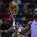 Frances Tiafoe nezvládol svoju prehru na turnaji v Šanghaji.