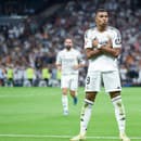 Francúzsky futbalista Kylian Mbappé v drese Realu Madrid.