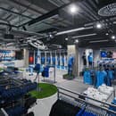 Futbalový fanshop ŠK Slovan Bratislava. 