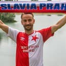 Dušan Švento obliekal dres Slavie Praha.