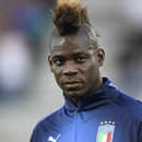 Taliansky futbalový útočník Mario Balotelli.