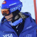 Mikaela Shiffrinová pred 1. kolom slalomu žien Svetového pohára v alpskom lyžovaní v rakúskom stredisku Gurgl