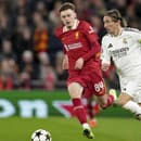 Real Madrid v stredajšom zápase Ligy majstrov podľahol anglickému Liverpoolu 0:2.