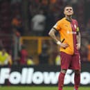 Mauro Icardi v drese tureckého Galatasaray Istanbul.