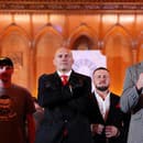 Hviezdni boxeri Oleksandr Usyk a Tyson Fury.