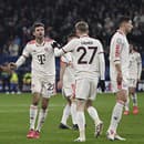 Hráči FC Bayern Mníchov oslavujú gól