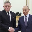 Slovenský premiér Robert Fico sa stretol s ruským prezidentom Vladimirom Putinom.