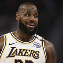 Hviezdny americký basketbalista LeBron James.