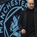 Slávny tréner Manchestru City Pep Guardiola.