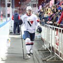 Skúsený útočník Michel Miklík pôsobil aj v KHL v drese Slovana.