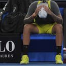 Austrálsky tenista Nick Kyrgios sa v dvojhrách z Australian Open rozlúčil.