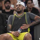 Austrálsky tenista Nick Kyrgios sa v dvojhrách z Australian Open rozlúčil.