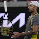 Austrálsky tenista Nick Kyrgios sa v dvojhrách z Australian Open rozlúčil.